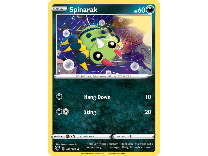 Spinarak (Reverse Holo)