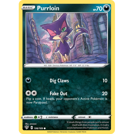 Purrloin (Reverse Holo)