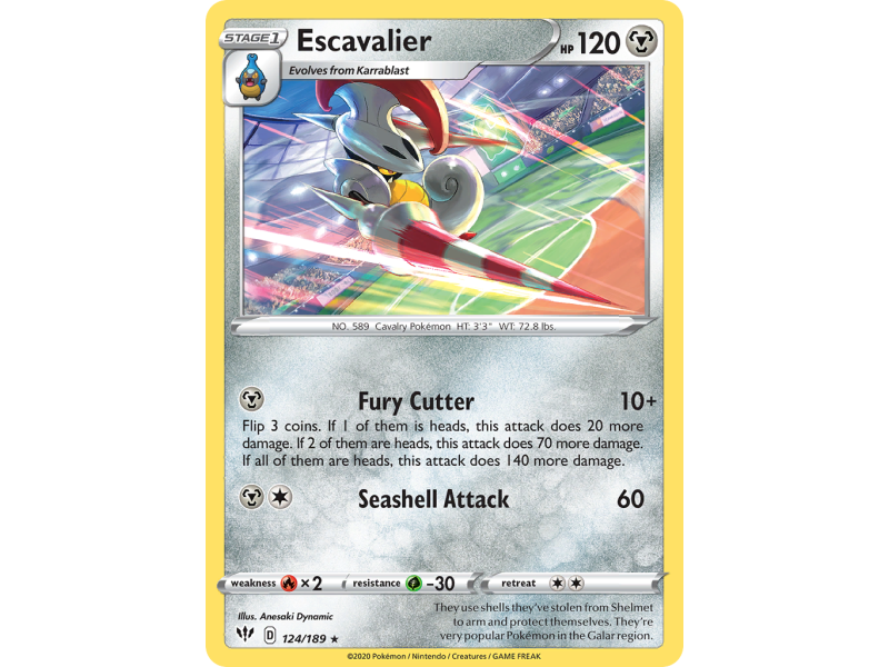 Escavalier (Reverse Holo)