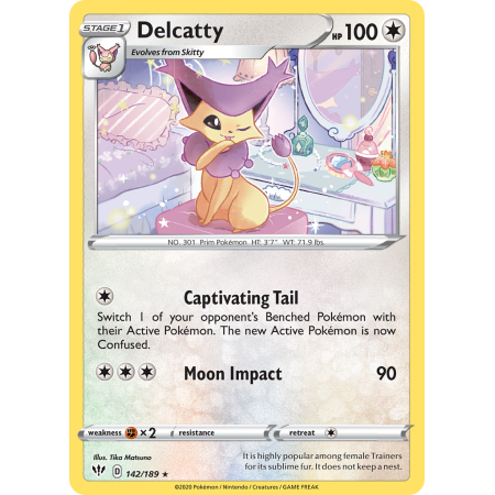 Delcatty (Reverse Holo)