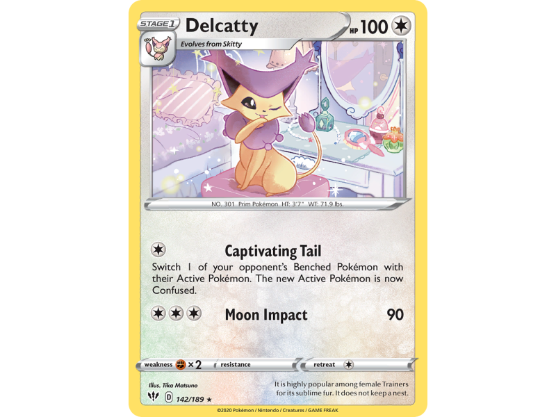 Delcatty (Reverse Holo)