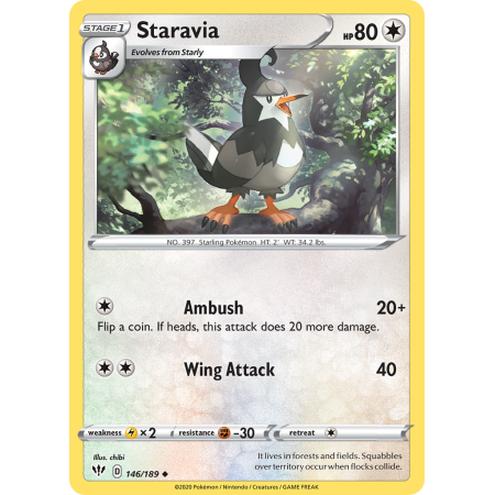 Staravia (Reverse Holo)