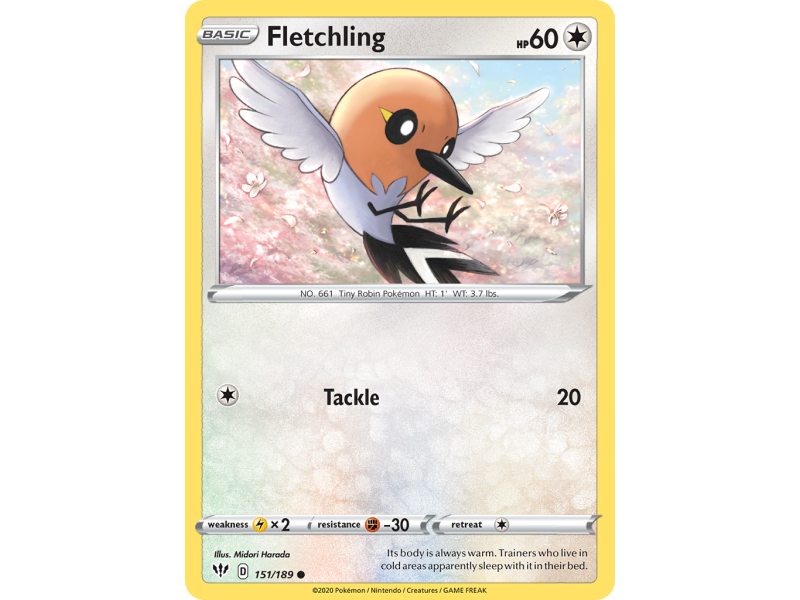 Fletchling (Reverse Holo)