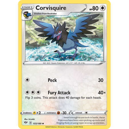 Corvisquire (Reverse Holo)