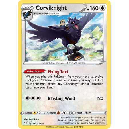 Corviknight (Reverse Holo)