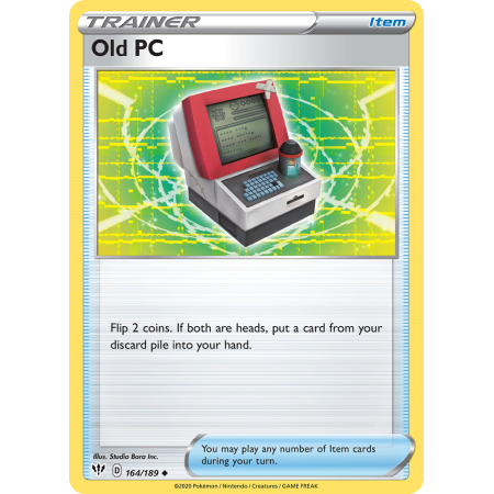 Old PC (Reverse Holo)