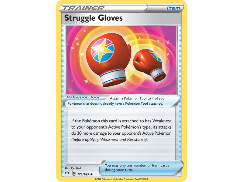 Struggle Gloves (Reverse Holo)