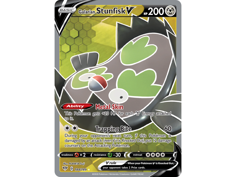 Galarian Stunfisk V