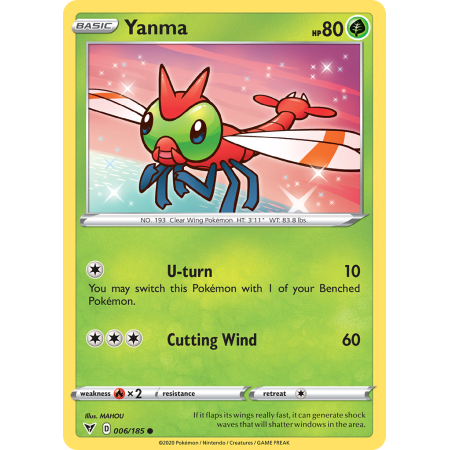 Yanma (Reverse Holo)