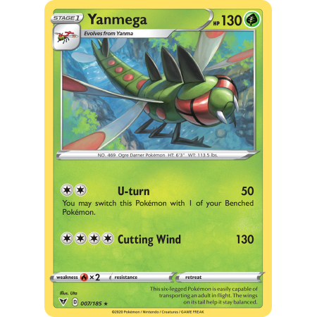 Yanmega (Reverse Holo)