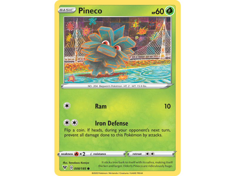 Pineco (Reverse Holo)