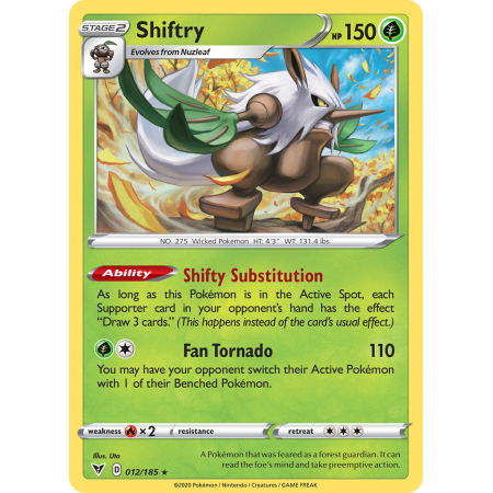 Shiftry (Reverse Holo)