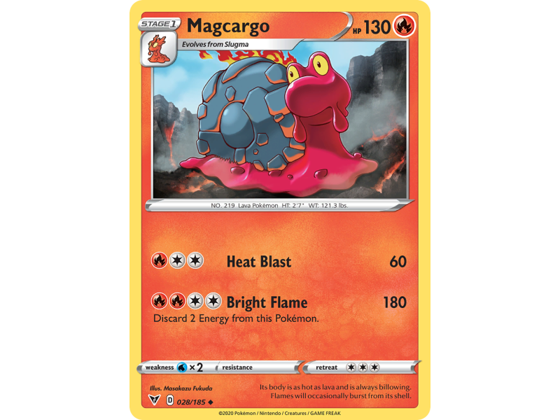 Magcargo (Reverse Holo)
