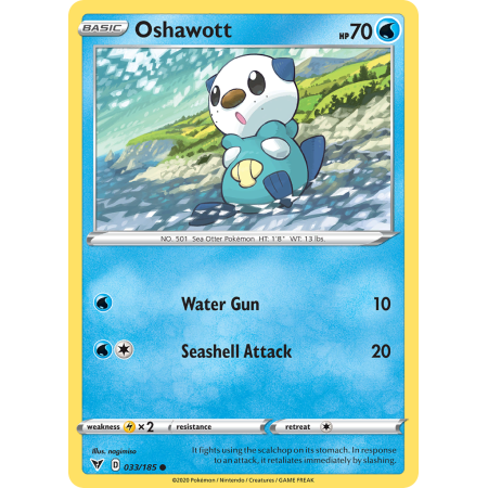 Oshawott (Reverse Holo)