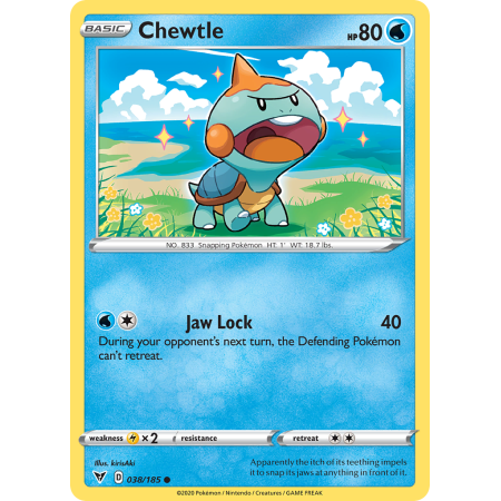 Chewtle (Reverse Holo)