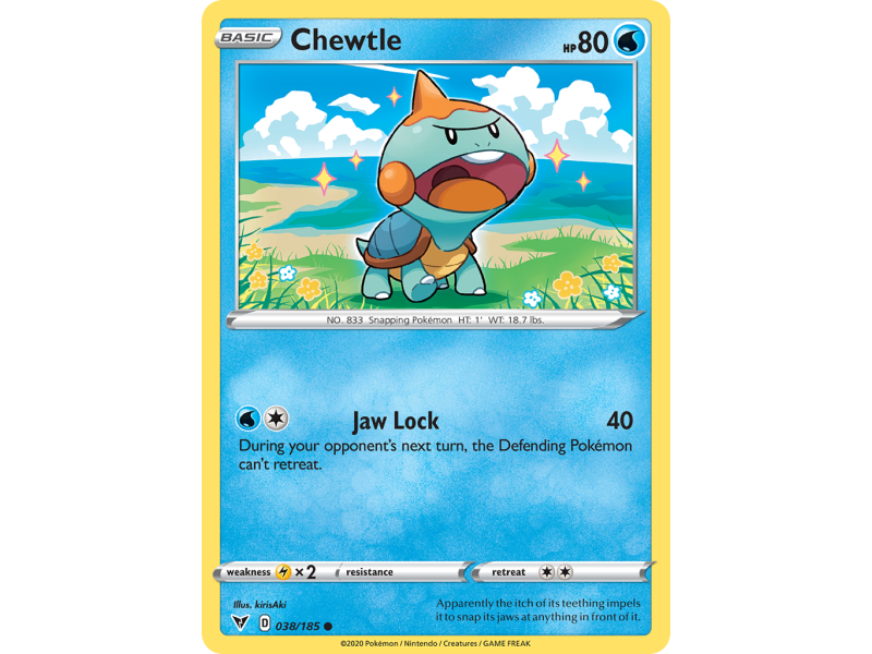 Chewtle (Reverse Holo)