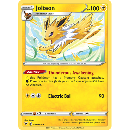 Jolteon (Reverse Holo)