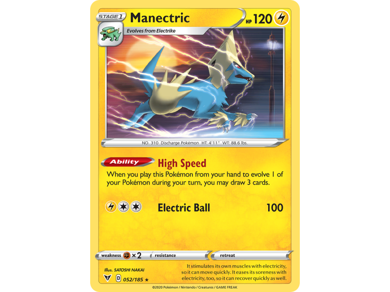 Manectric (Reverse Holo)