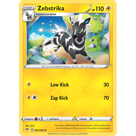 Zebstrika (Reverse Holo)