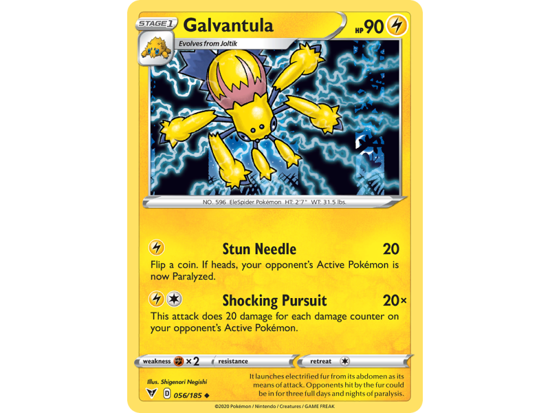 Galvantula (Reverse Holo)