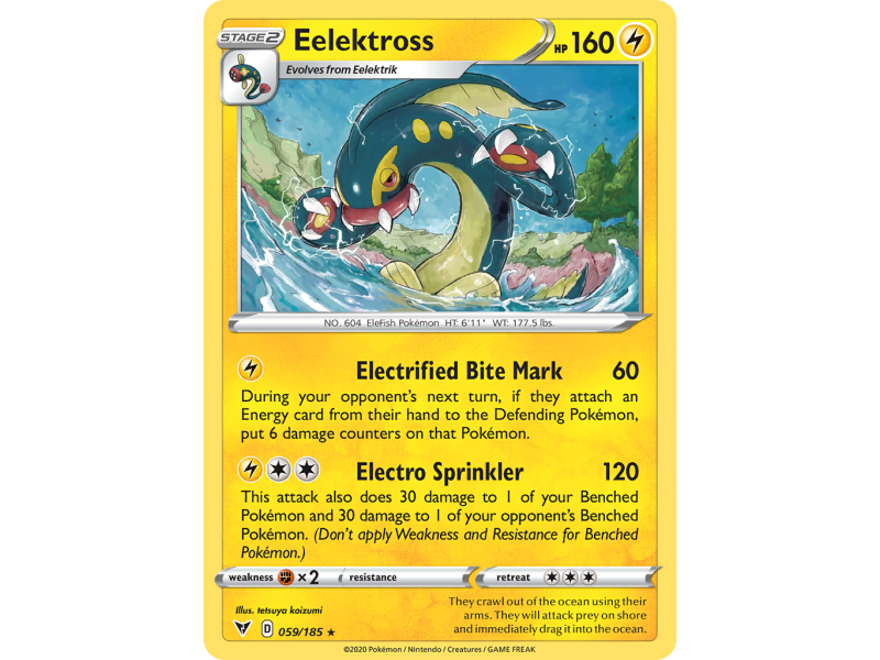 Eelektross (Reverse Holo)