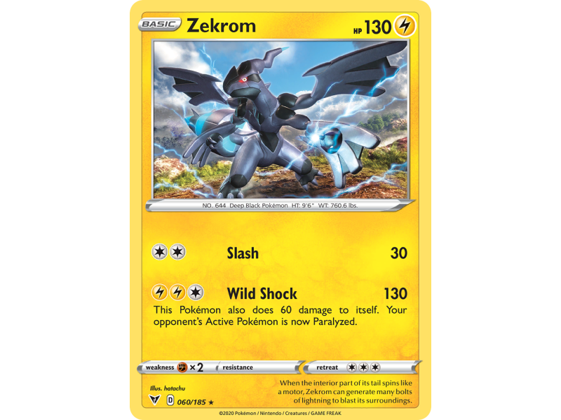 Zekrom (Reverse Holo)
