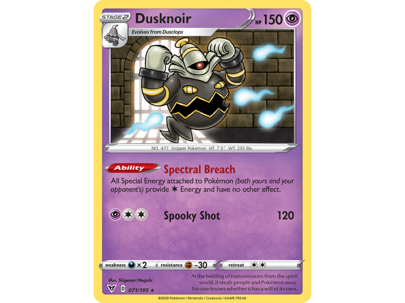 Dusknoir (Reverse Holo)