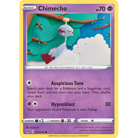 Chimecho (Reverse Holo)