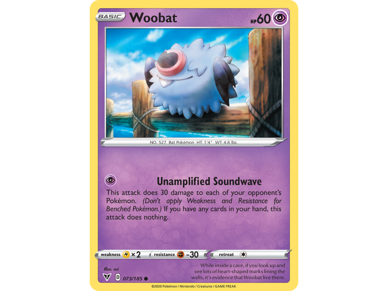 Woobat (Reverse Holo)