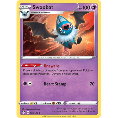 Swoobat (Reverse Holo)