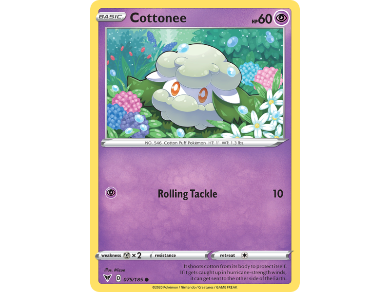 Cottonee (Reverse Holo)