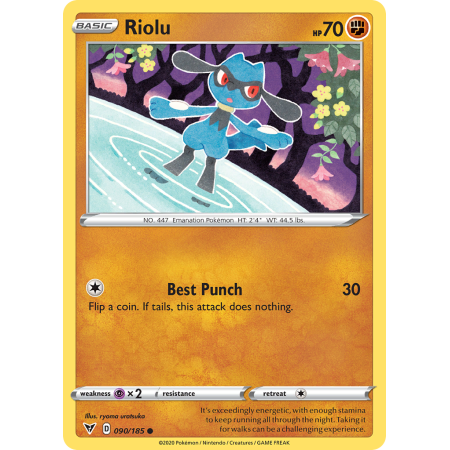 Riolu (Reverse Holo)