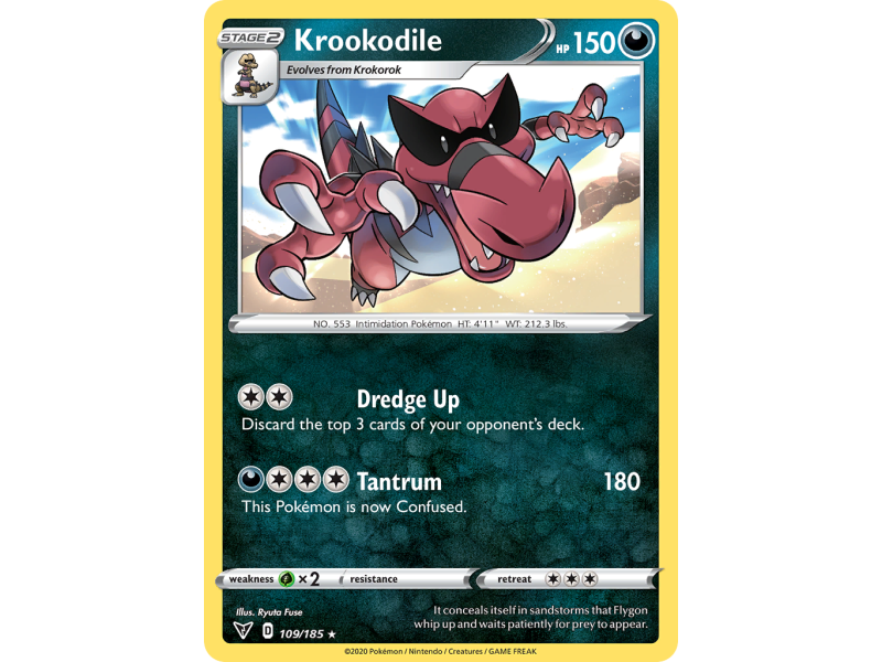 Krookodile (Reverse Holo)
