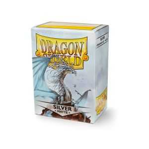 Micas Dragon Shield Standard Matte C/100 Silver