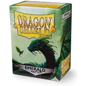 Micas Dragon Shield Standard Matte C/100 Emerald