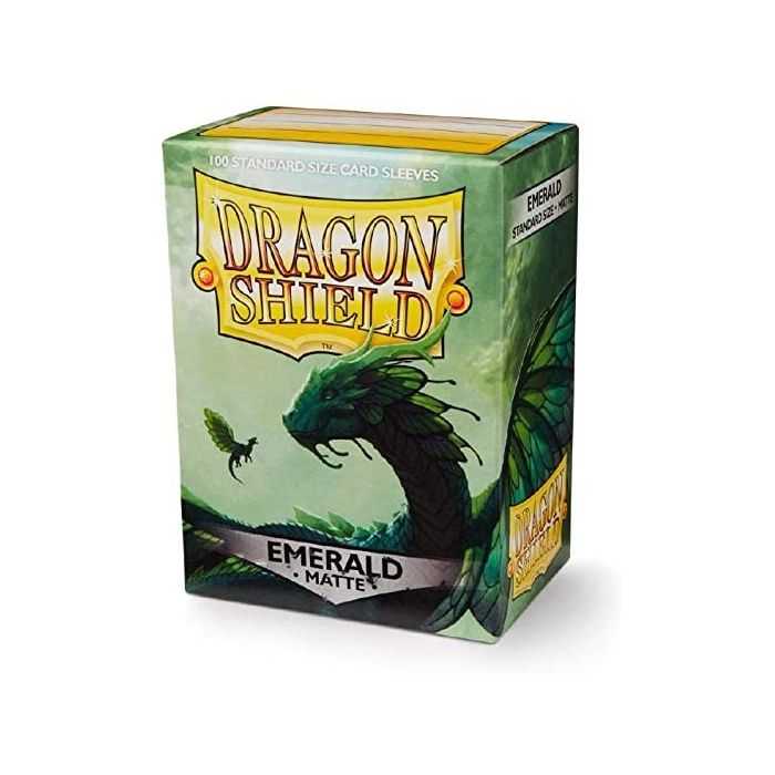 Micas Dragon Shield Standard Matte C/100 Emerald