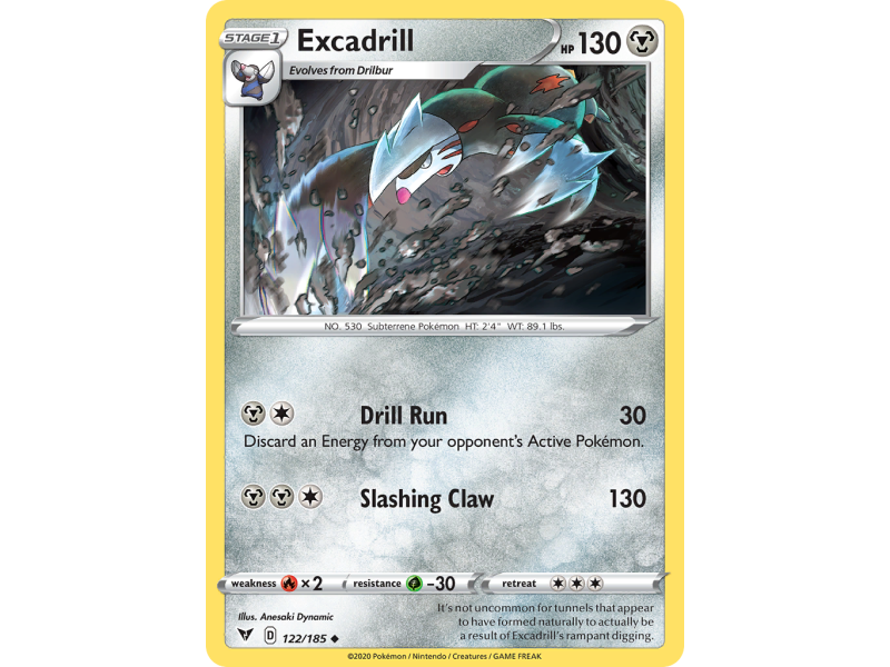 Excadrill (Reverse Holo)