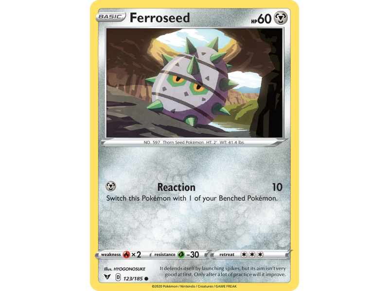 Ferroseed (Reverse Holo)