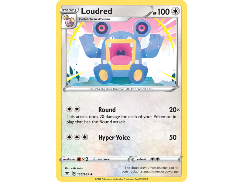 Loudred (Reverse Holo)