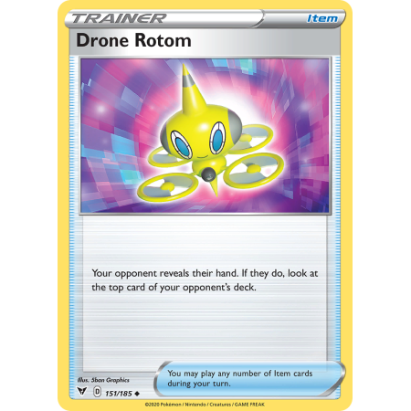 Drone Rotom (Reverse Holo)