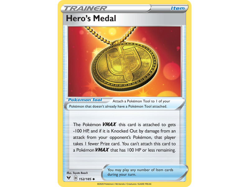 Hero's Medal (Reverse Holo)
