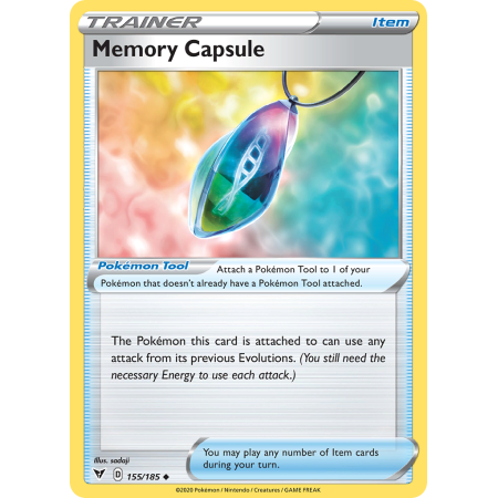 Memory Capsule (Reverse Holo)