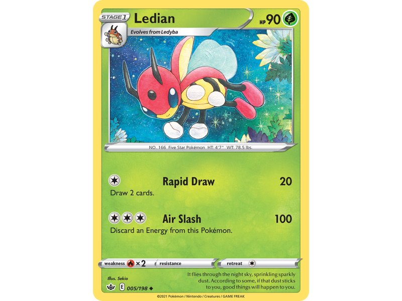 Ledian (Reverse Holo)
