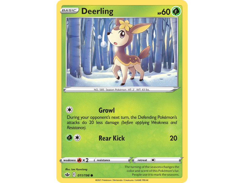 Deerling (Reverse Holo)
