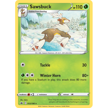 Sawsbuck (Reverse Holo)
