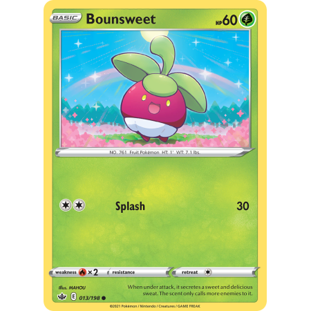 Bounsweet (Reverse Holo)