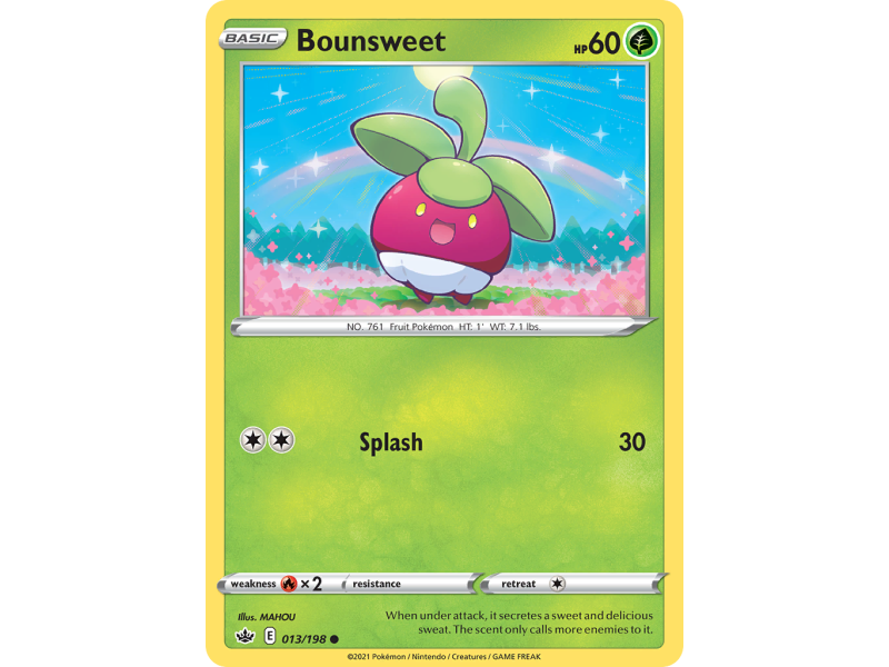 Bounsweet (Reverse Holo)