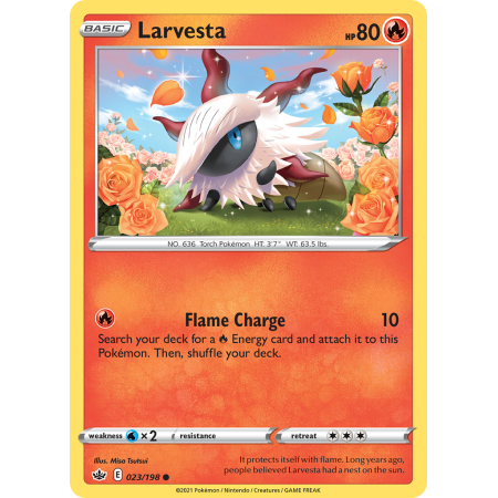 Larvesta (Reverse Holo)