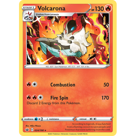 Volcarona (Reverse Holo)
