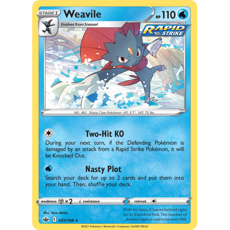 Weavile (Holo)